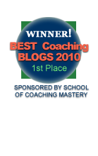 Winner, Best Coaching Blog 2010 - 1st Place